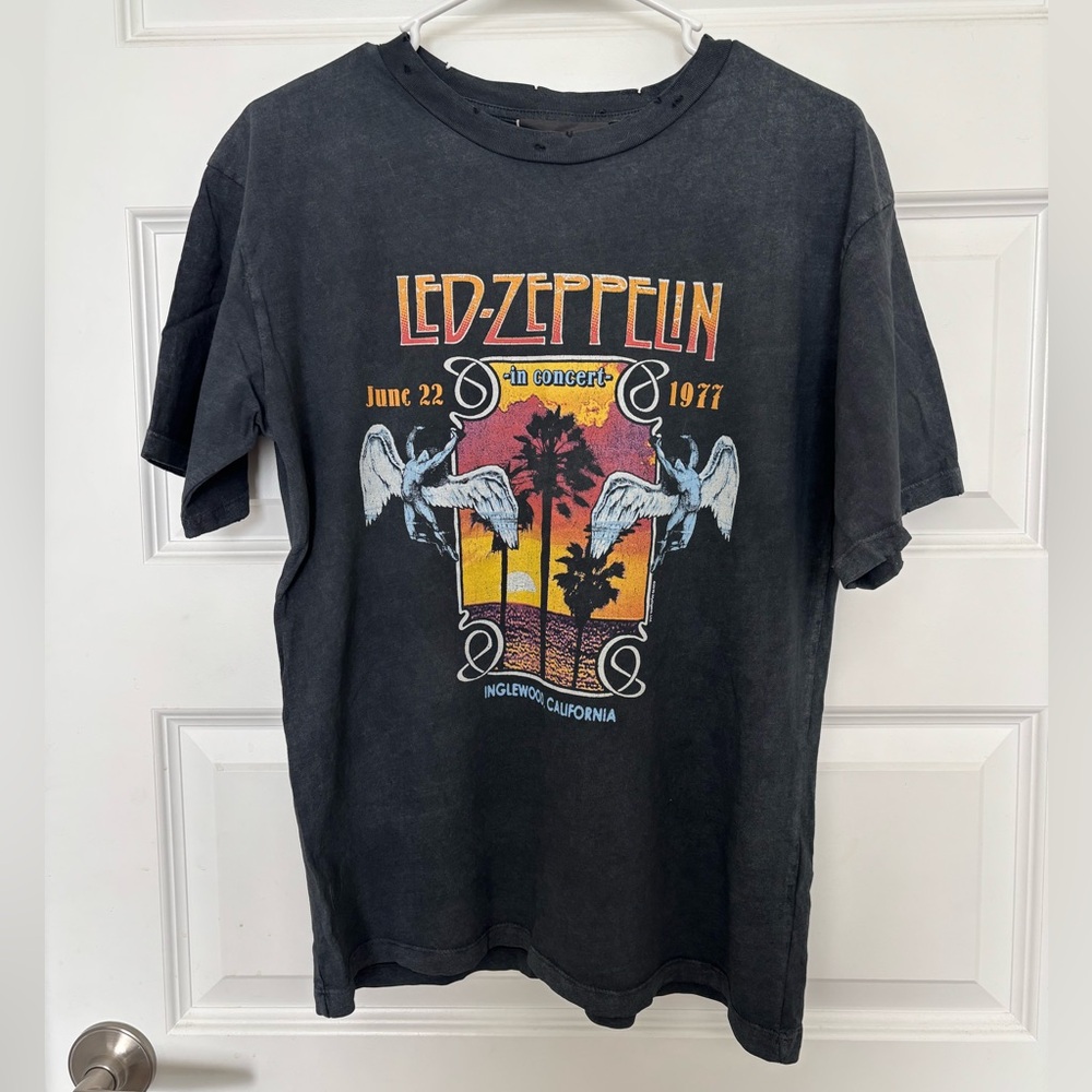 Led Zeppelin distressed t-shirt